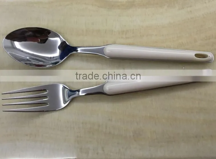 Junzhan Factory directly sell plastic handle cutlery sets high quality