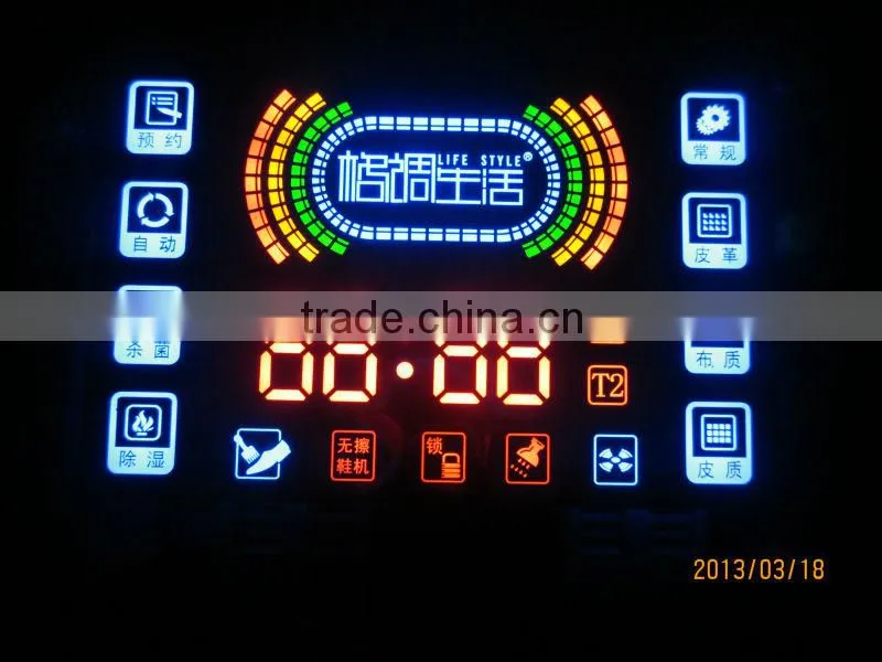 23.4x37.4x8.0mm 16pins dot matrix led display