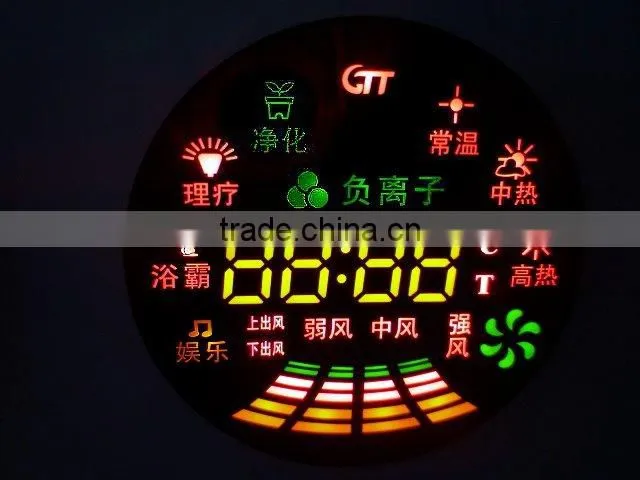 Full color LED air conditioner display screen panel