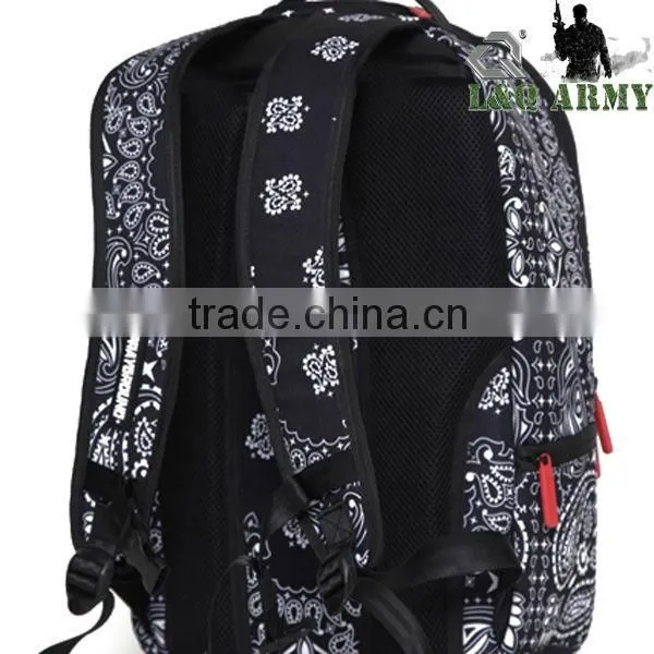 Bandana Sublimation Backpack Casual Travel Backpack