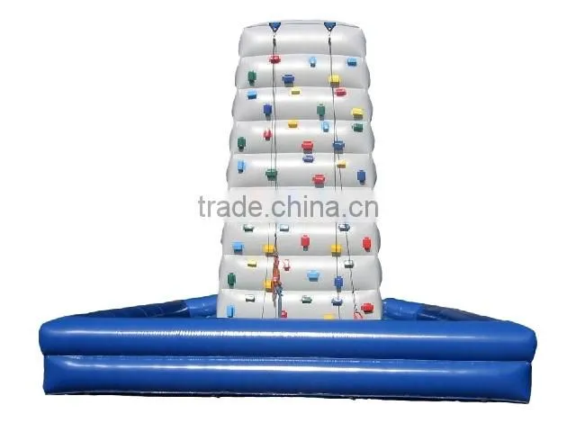 adults outdoor climbing wall, inflatable rock climbing wall, high quality inflatable climbing walls