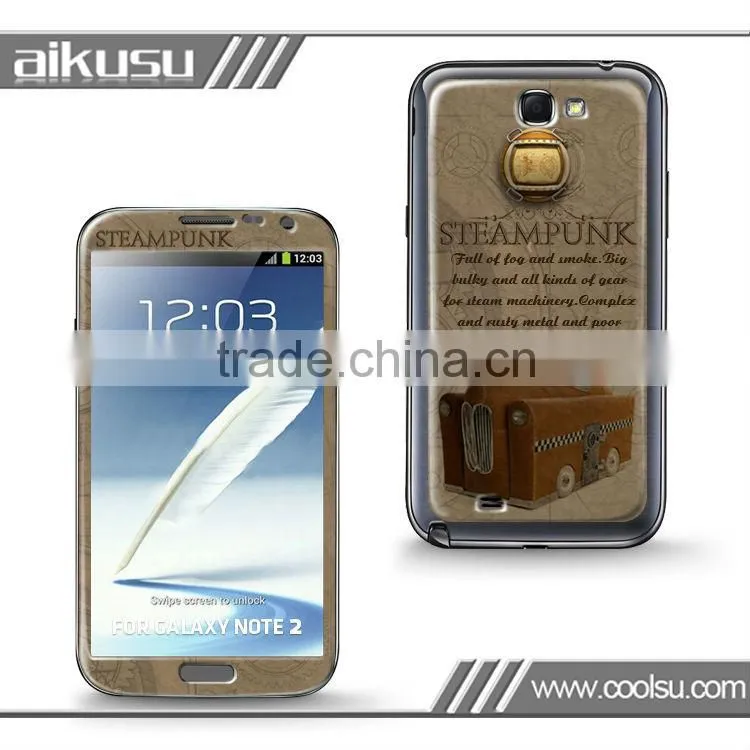 2013 hand draw series! for samsung note gel sticker