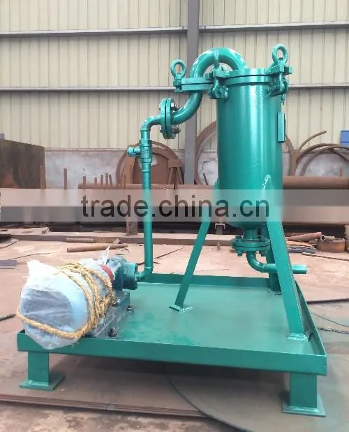 Bag type oil filter machine