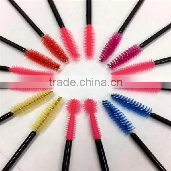 Disposable Curved Mascara Brush, 50 pack