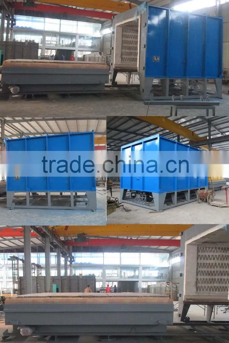 High quality bogie hearth metal hardening furnace