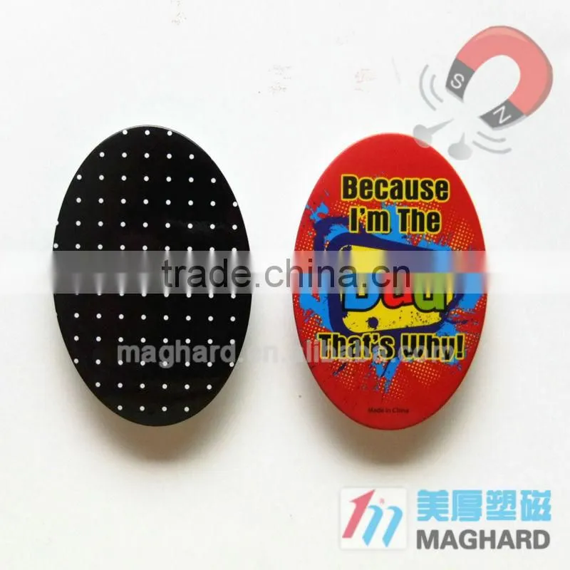 Oval Magnetic Opener Fridge Magnet