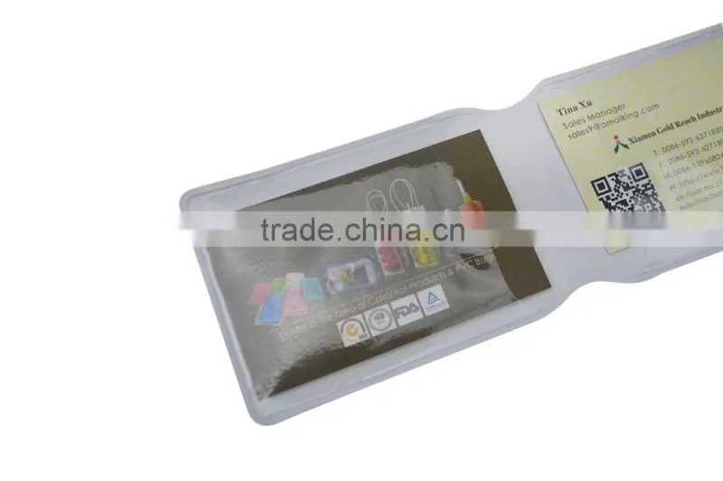 2015 Portable Soft PVC Wallet ID Card Holder Made By PVC