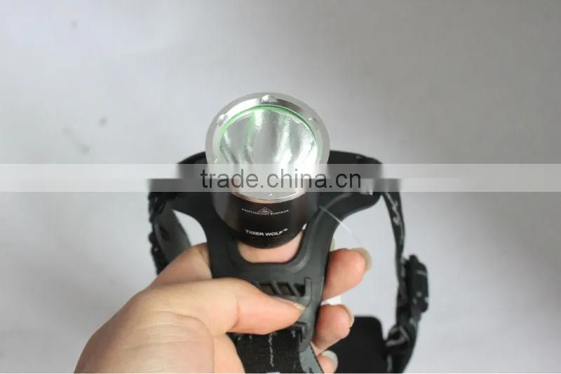 waterpoof outdoor led headlamp aluminum LED headlight