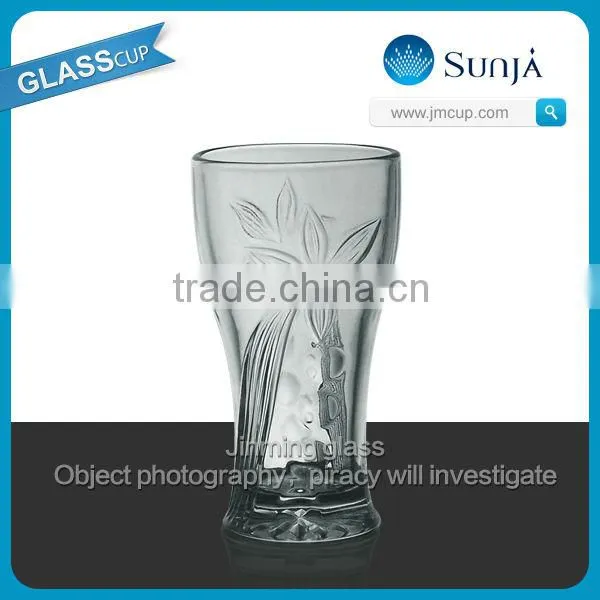 2014 hot sell special design cup engraved glass cup middle-east glass cup for gift