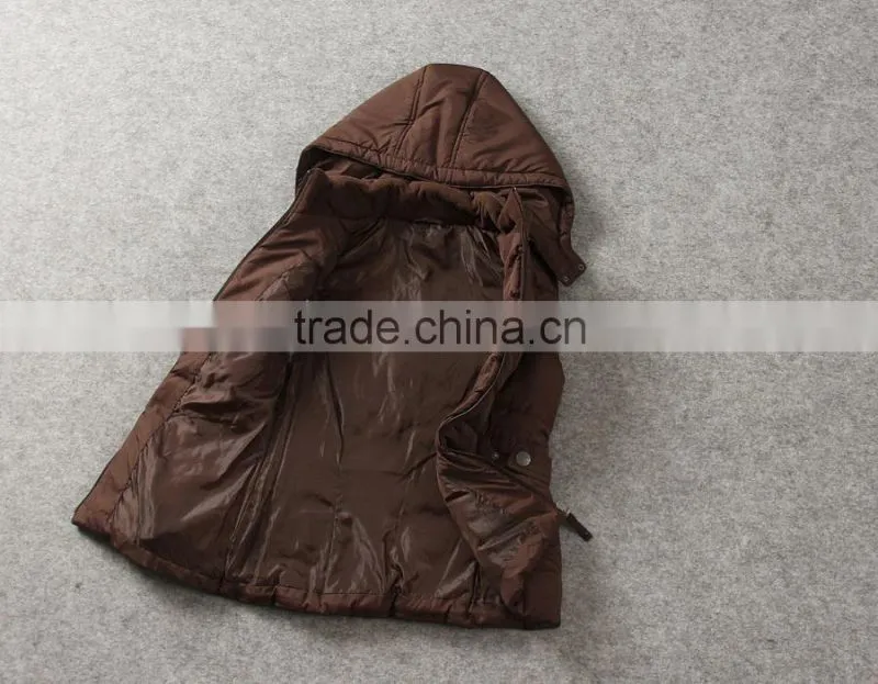 100%cotton woman coat fur coat