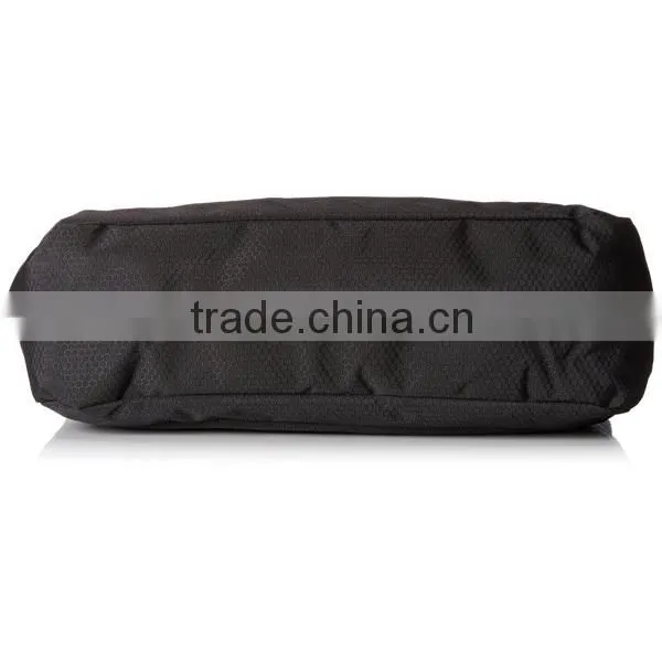 Durable Polyester Reusable Shopping Bag Tote Bag Black