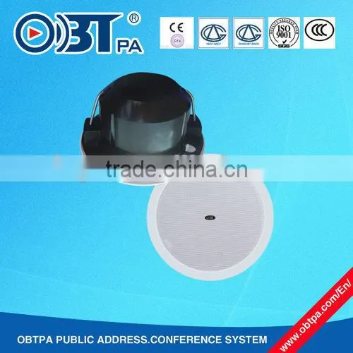 OBT-609 Waterproof ceiling speaker/ ceilling loudspeaker /ABS material for public address system