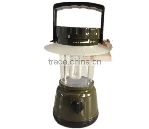 82047#5w tube portable light powered emergency camping lantern