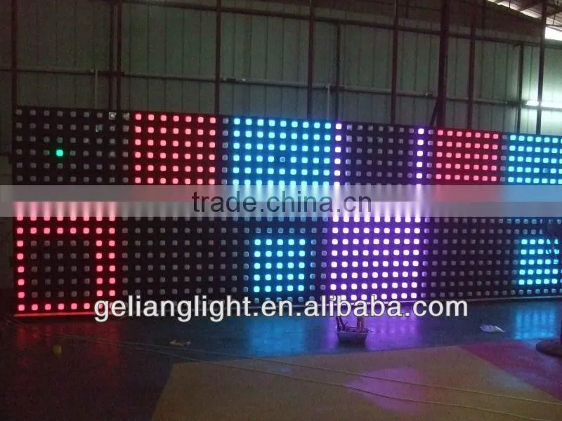Full Color LED Video Wall /led decorative lights curtain light