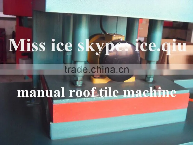 KB-2400B plastic mold manual roof tile making machine