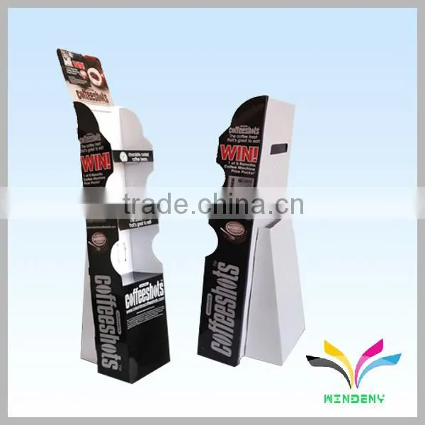 Fancy Customized Cardboard Brochure Display Stand