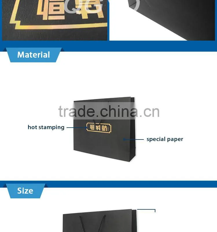 Logo printed paperbags eco bag reusable shopping bag