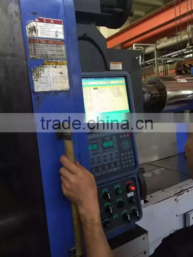 used full electric Japanese injection machine plastic JSW 550T