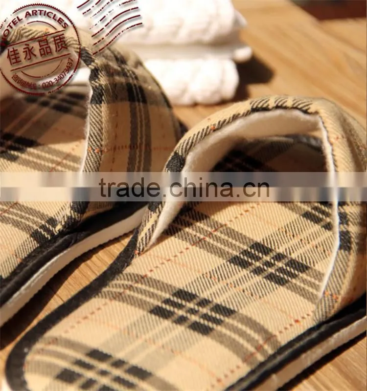good design fancy disposable hotel slipper
