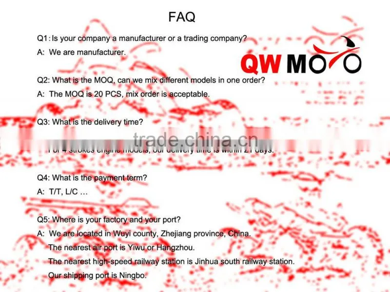 140cc 150cc 160cc dirt bike 4 strokes 140cc 150cc 160cc Off-road motocross for professional QWMOTO