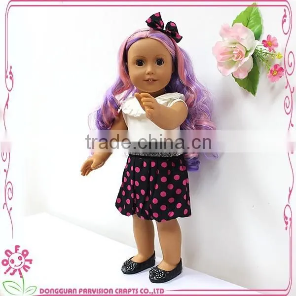 wholesale price fabric doll clothes for 18 inch dolls