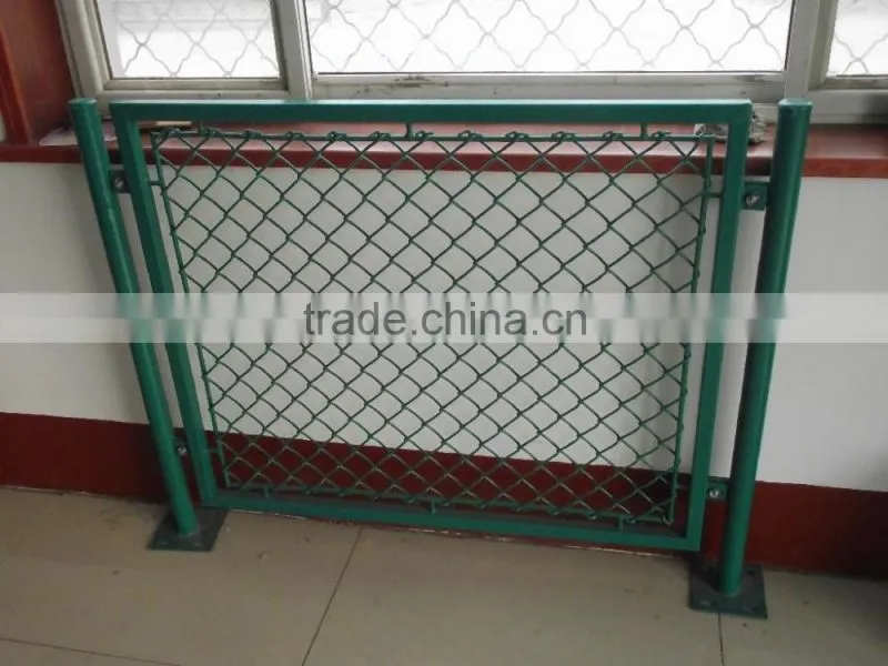 galvanized chain link fence/diamond wire mesh/pvc coated chain link fence