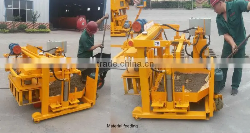 40-3A Smallest Hydraulic Brick Machine