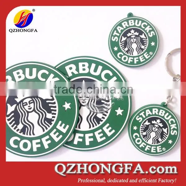 pvc rubber custom placemats and coasters rubber