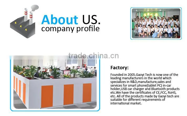 China supplier car support dual usb car charger cigarette in-car smartphone accessories
