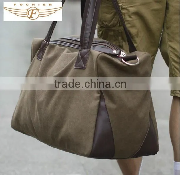 trendy duffle travel military bag