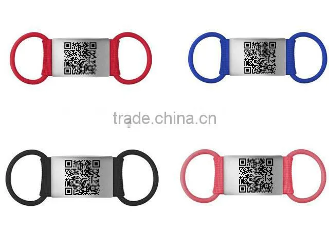 personalized dog training pet collar with ID tag