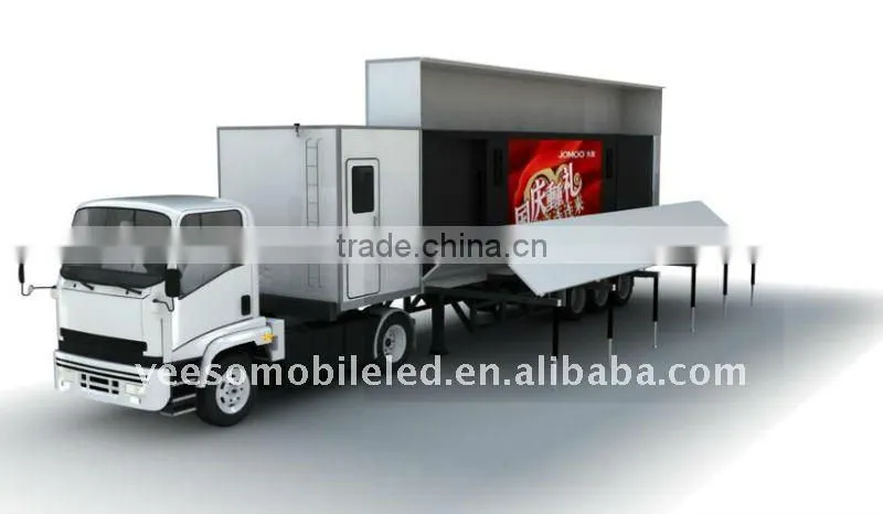 Modified LED Container for outdoor ad,events,live show