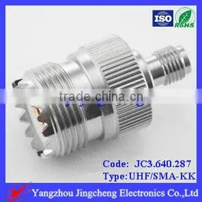 UHF female to SMA female adapter rf connector 50ohm