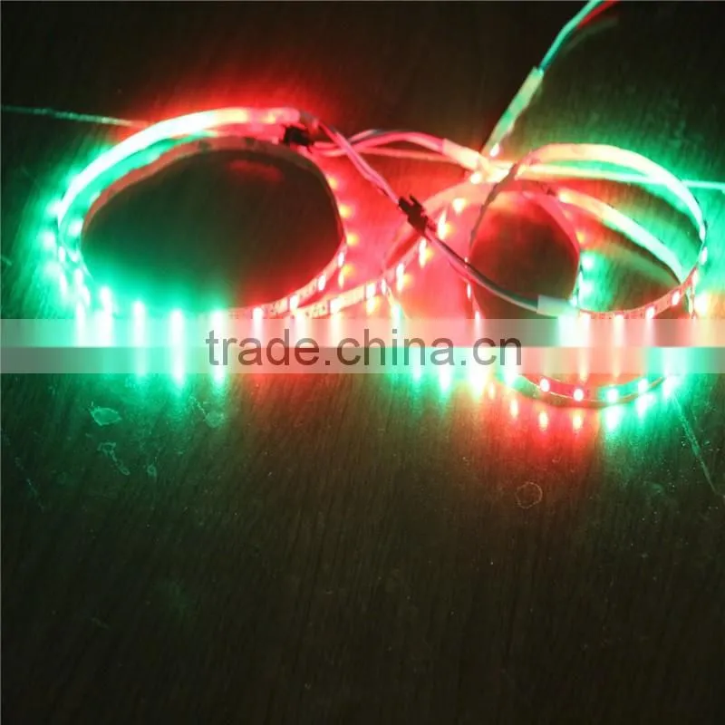 5mm width Mini SK6812 SMD 5050 RGB Full color digital pixel light;60 leds/m build-in SK6812 IC;Non-waterproof