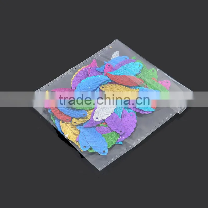 Laser multi-color Christmas tree sequins