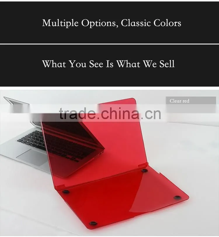 China new products slim case for Macbook pro 13, for Macbook pro case retina