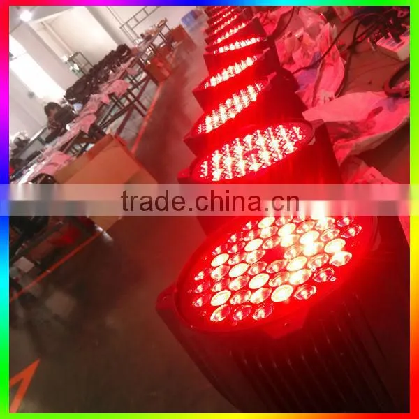 LED multi par queen 54*5w RGBW cree led stage par light for show decoration