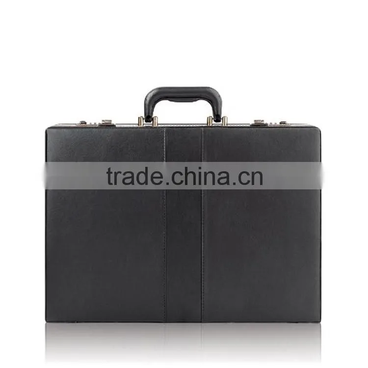 High security combination lock briefcase with secret compartment