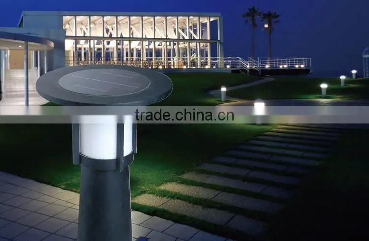 Digital controller LED Chip independent protection technology led solar garden lamp