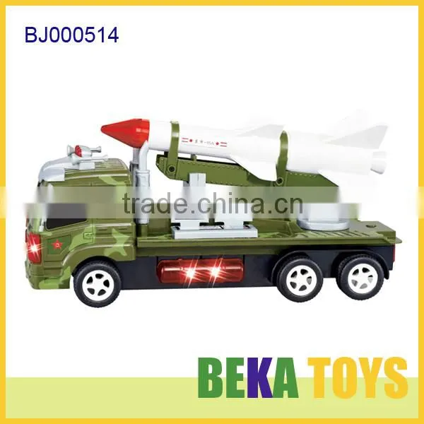 Kids Electric Toys 2014 Newest Missile Launch Vehicle Boys Military Vehicle Toys Army Music Moving Toys