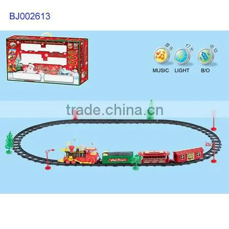 Funny Christmas toys induction flying santa claus