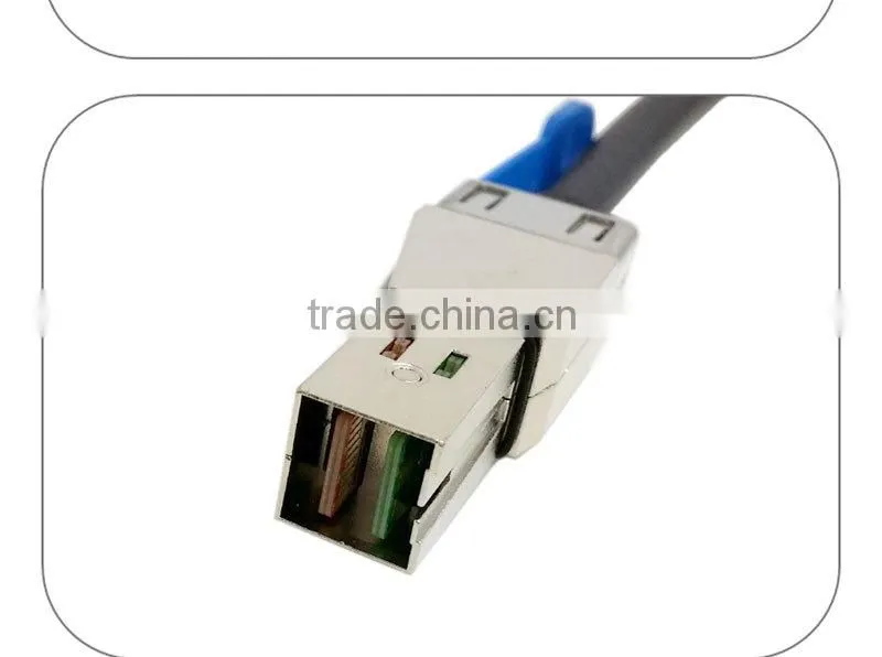 1m 28AWG Mini SAS SFF external 8087 to HD SFF 8644 12Gbps cable