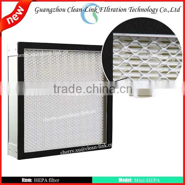 h14 Industrial Mini-pleat Air HEPA Filter