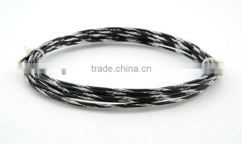 Diamonded aluminum wire-florist wire