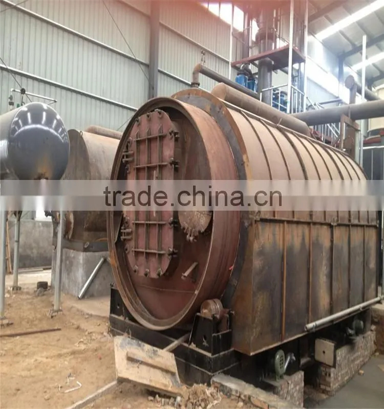 Amazing equipment waste tire pyrolysis plant for oil