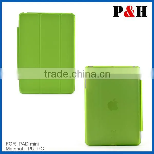 Wholesale Multi Color Smart Tablet PU Leather Case for iPad