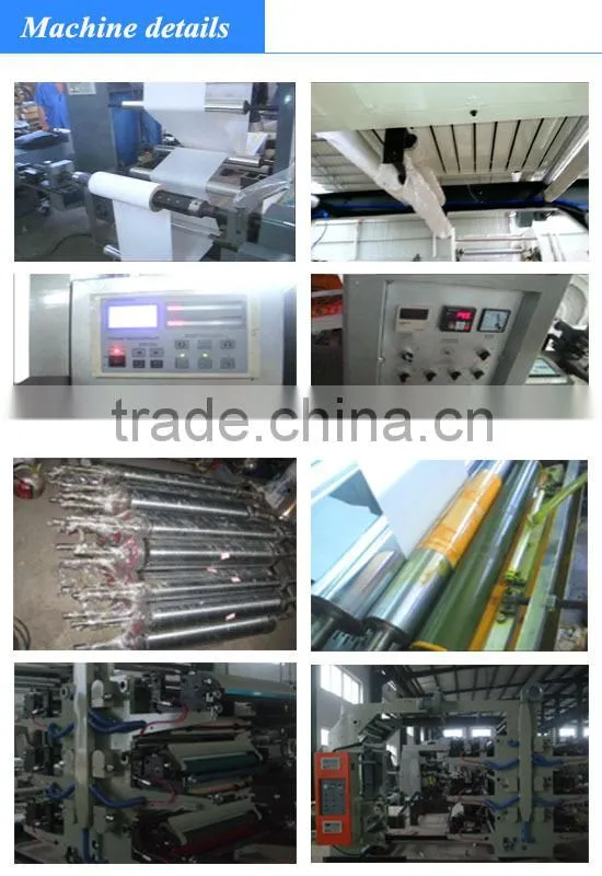 2/4/6 colors economic letterpress printing machine