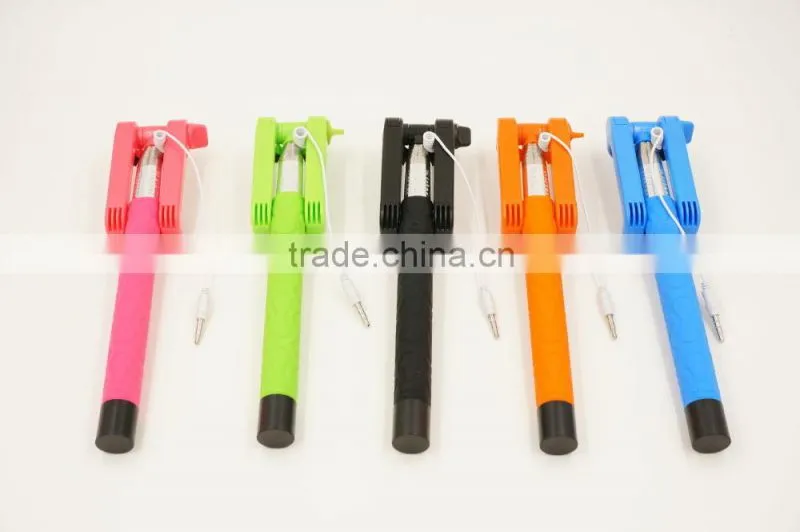 2015 shenzhen kjstar computer co.,ltd new products foldable selfie stick Z06-4