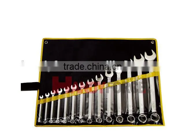 14 Pcs Combination Wrench Set, Wrench and Spanner Tool of Auto Repair Tools