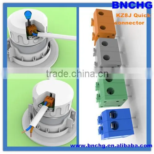 2015 Brand New Compact PCB Screwless Terminals Patented Terminals